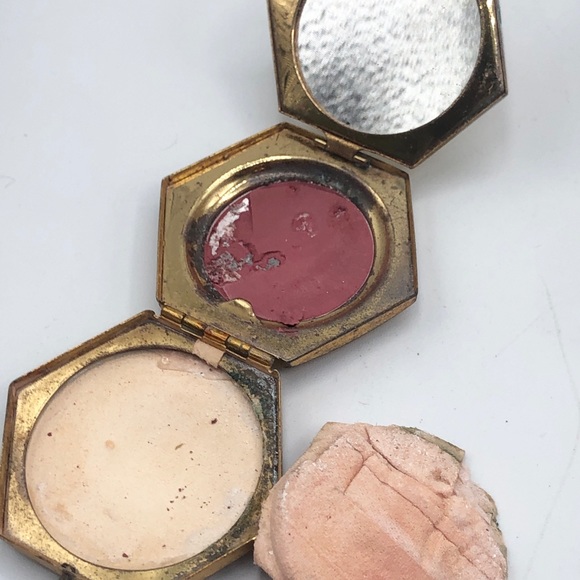 Art Deco Houbigant flower basket vintage compact - Picture 4 of 6